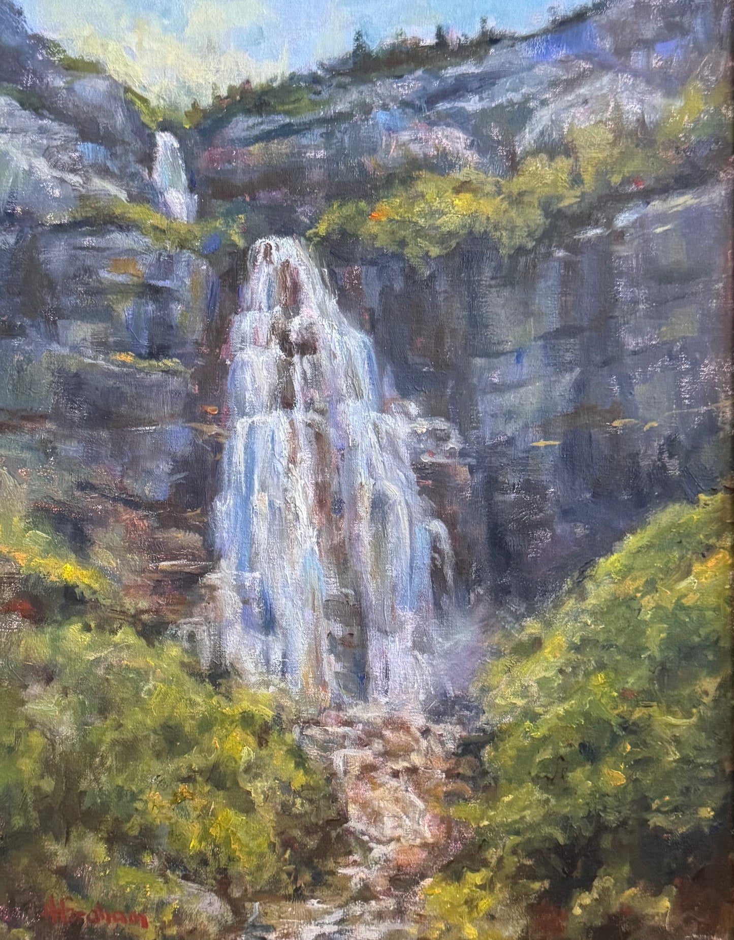 Sunlit Falls—Bridal Veil