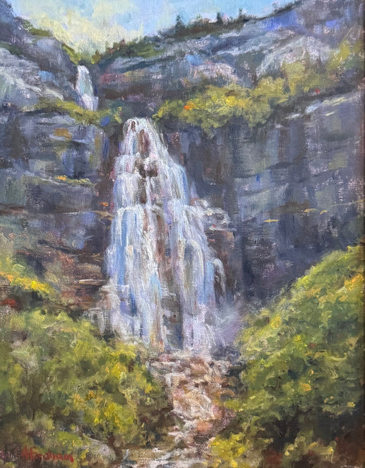Sunlit Falls—Bridal Veil